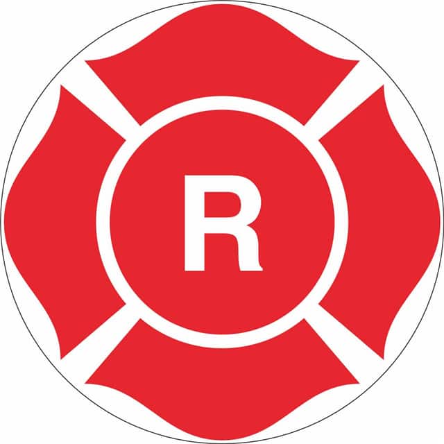 116361 FL TRUSS MARKING PS SIGN "R" ENG