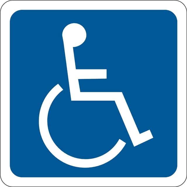 94174 HANDICAPPED SIGN HIP