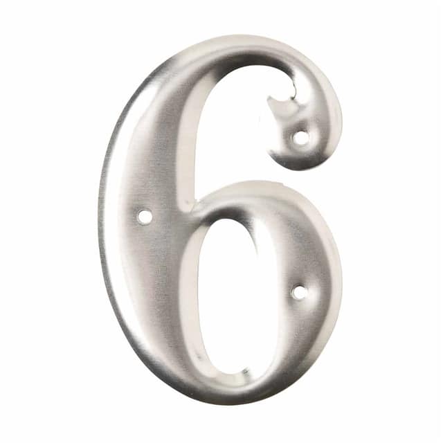 1600-6 ALUMINUM EMBOSSED NUMBERS & LETT