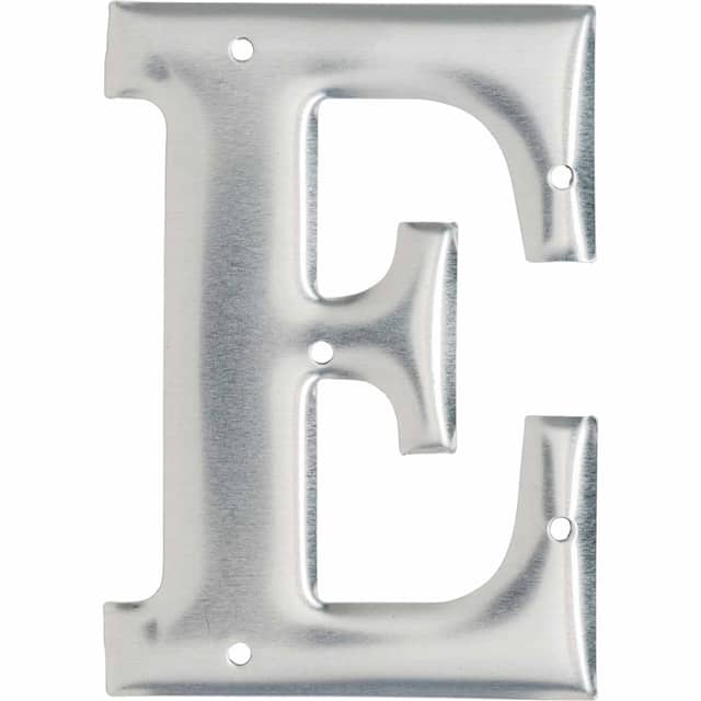 1600-E ALUMINUM EMBOSSED NUMBERS & LETT