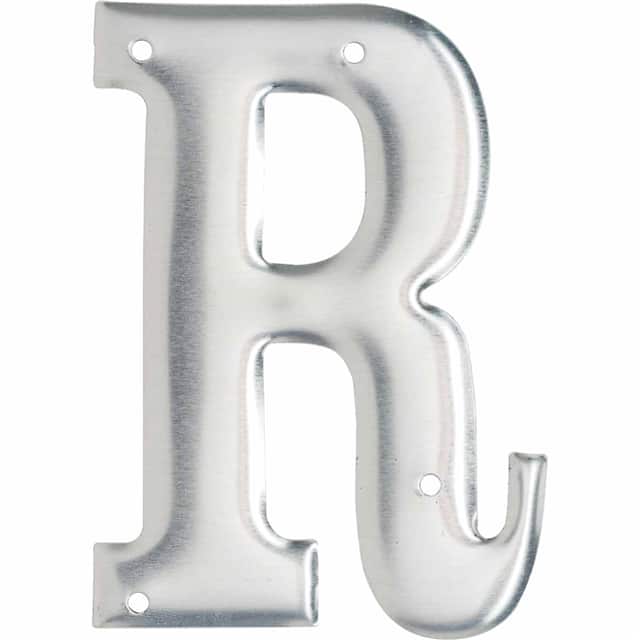 1600-R ALUMINUM EMBOSSED NUMBERS & LETT