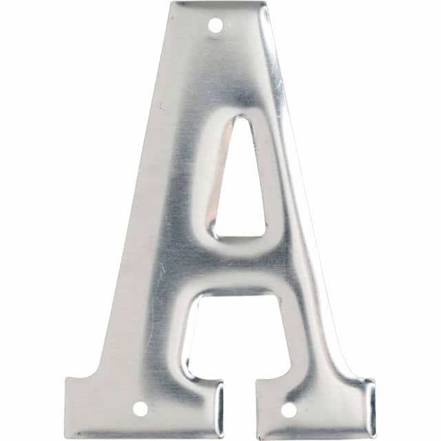 1600-A ALUMINUM EMBOSSED NUMBERS & LETT