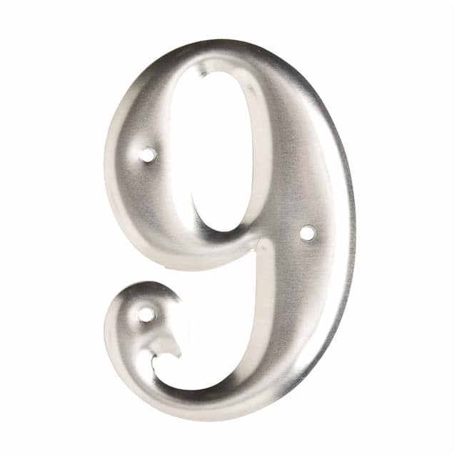 1600-9 ALUMINUM EMBOSSED NUMBERS & LETT