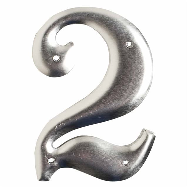 1600-2 ALUMINUM EMBOSSED NUMBERS & LETT