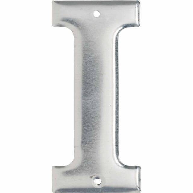 1600-I ALUMINUM EMBOSSED NUMBERS & LETT