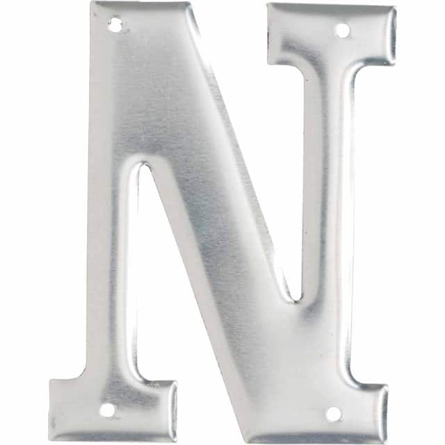1600-N ALUMINUM EMBOSSED NUMBERS & LETT