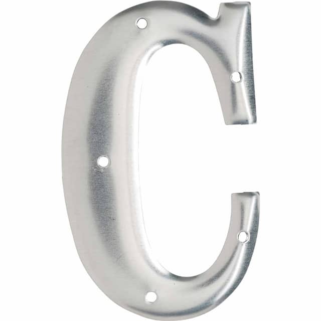 1600-C ALUMINUM EMBOSSED NUMBERS & LETT
