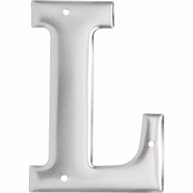 1600-L ALUMINUM EMBOSSED NUMBERS & LETT