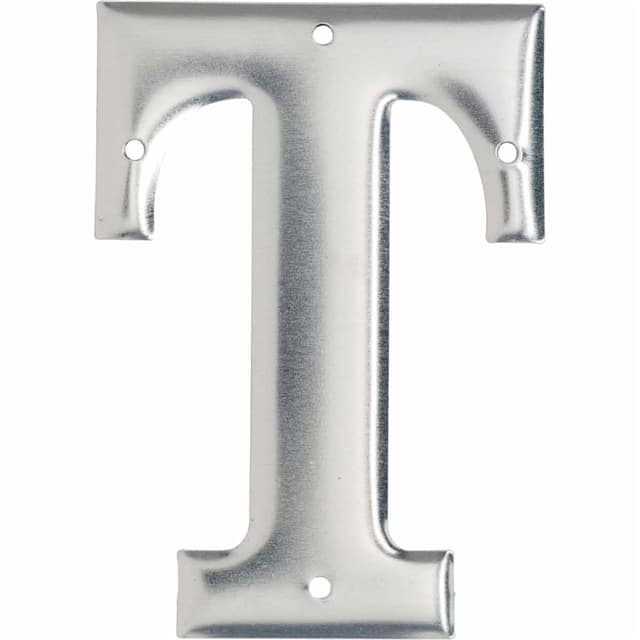 1600-T ALUMINUM EMBOSSED NUMBERS & LETT