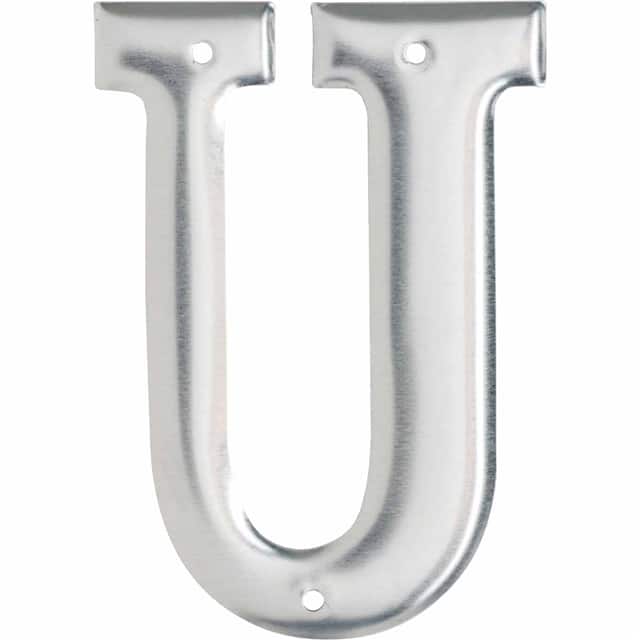 1600-U ALUMINUM EMBOSSED NUMBERS & LETT