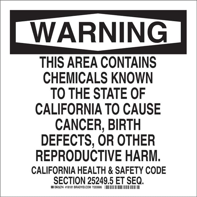 18181 B302 SAFETY SIGN 10X14 BLK/WHT