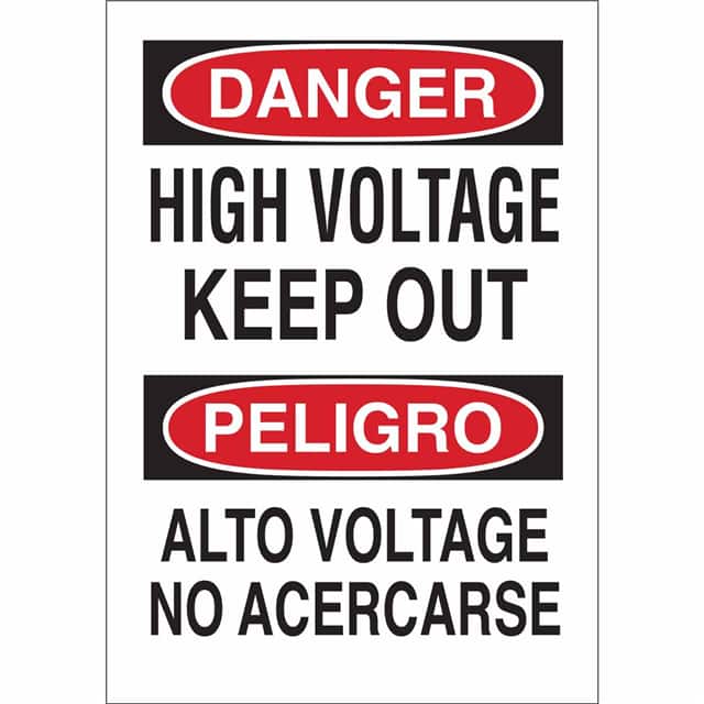 90793 B302-10X14-WG-O-BILINGUAL SIGN