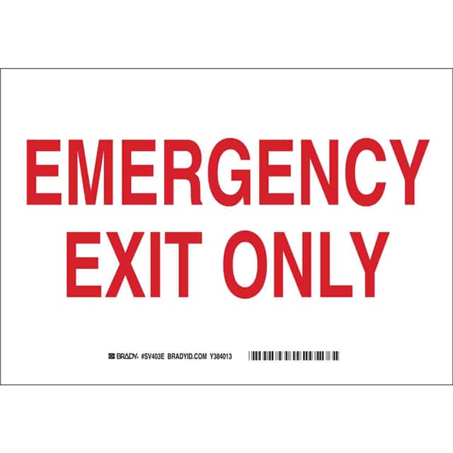 SV403E B302 PRINZING SIGN 14 X 10