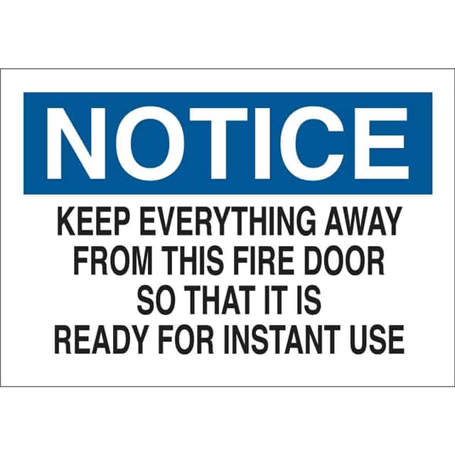 41099 MAINTENANCE SIGN