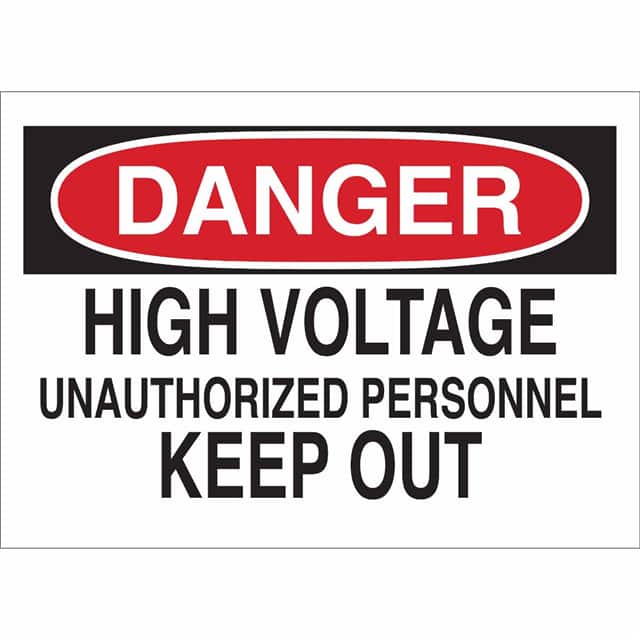 40669 B555,7H X10W,DANGER, HIGH VOLTAG