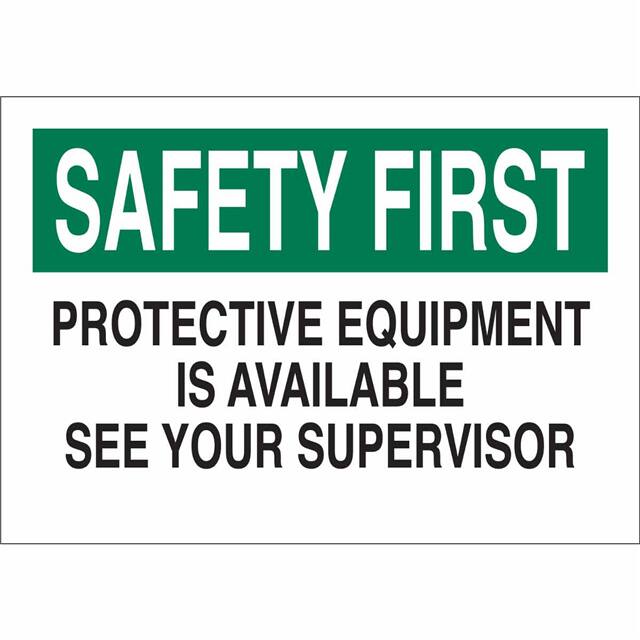 42819 PROTECTIVE WEAR SIGN