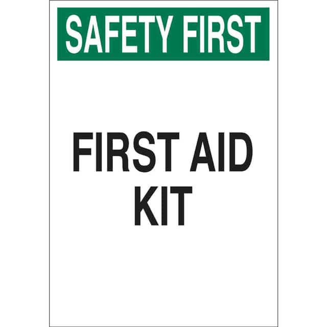 41209 B555 14X10 GRN/BLK/WHT SAFETY FI