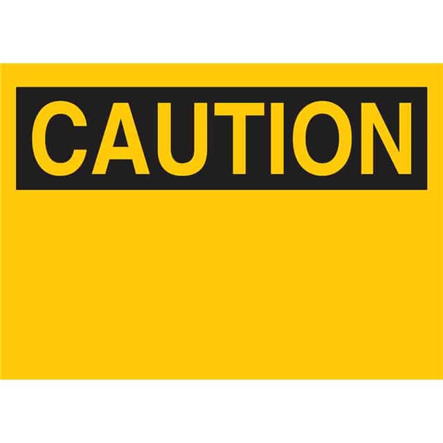 116231 B563,ECO, 10"H X 14"W, CAUTION S