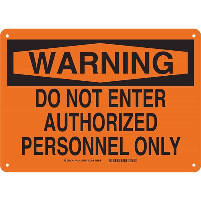 40198 WRNG DO NOT ENTER AUTH PERSON ON