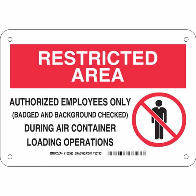 102923 B555 PA 7X10 RD/BK/WHT RESTRICTE