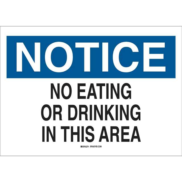 41364 B555 7X10 BLU/BLK/WHT NOTICE