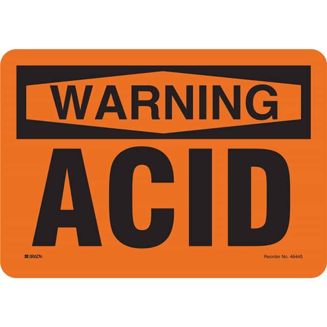 46445 ACID SIGN
