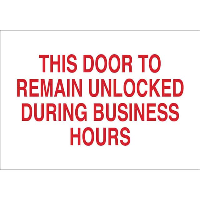 122453 SAFETY SIGN