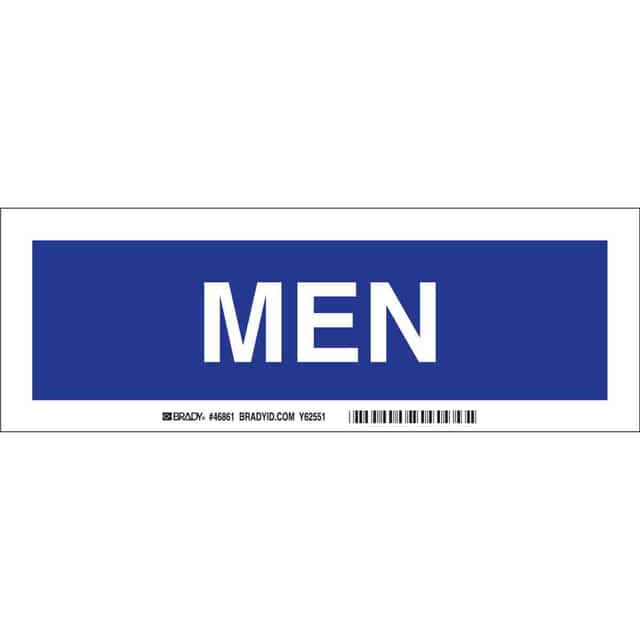 46861 B555 3.5X10 BLUE/WHT 22277J