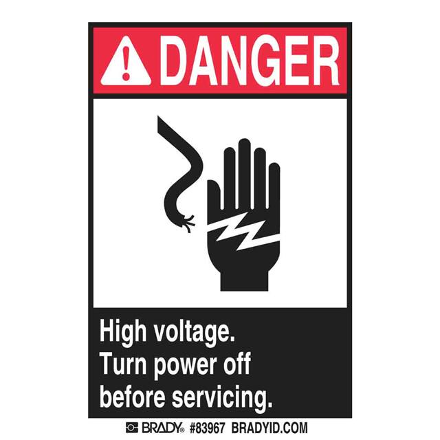 83967 B302 5X3.5 B,R/W HIGH VOLTAGE SI