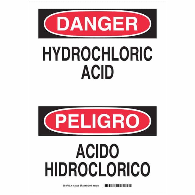 39075 BILING/DNGR HYDROCHLORIC ACID