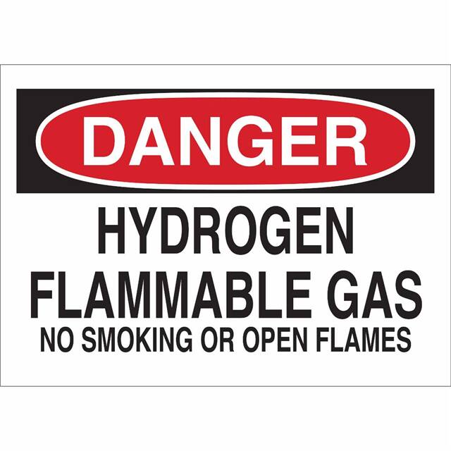 25453 B401 10X14 RED/BLK/WHT DANGER
