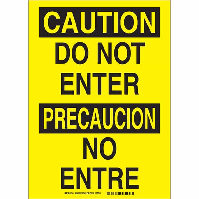 38600 BILING/CAUT DO NOT ENTER