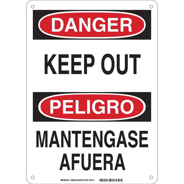 38609 BILING/DNGR KEEP OUT