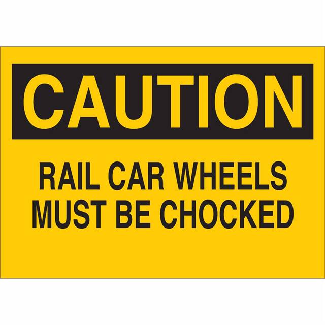 25801 B401 10X14 BLK/YEL CAUTION