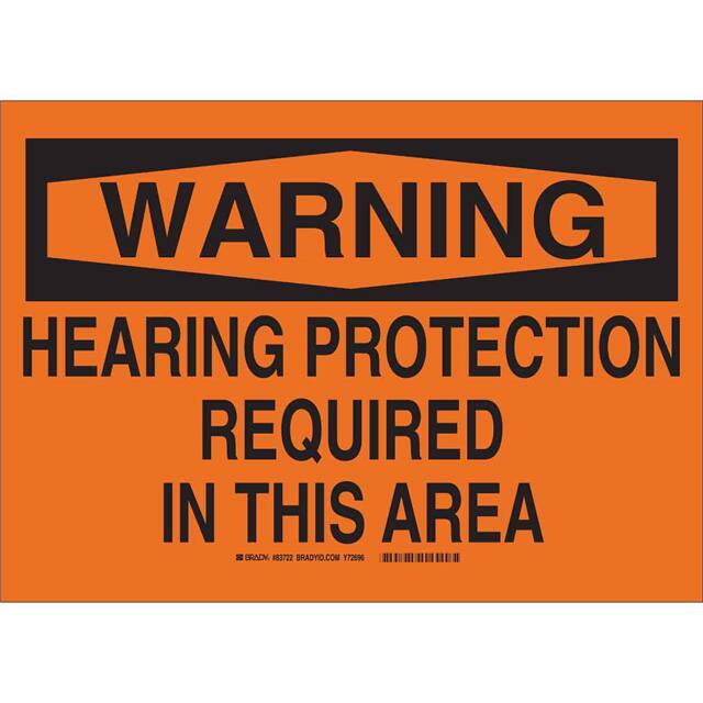 26449 HEARING PROTECTION REQUIRED IN