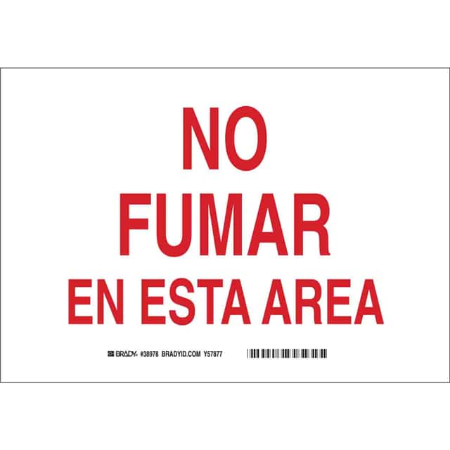 38978 B401 10X14 BLK/WHT SPANISH