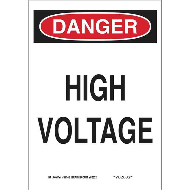 122788 B120,14"X10",ELECTRICAL HAZARD S