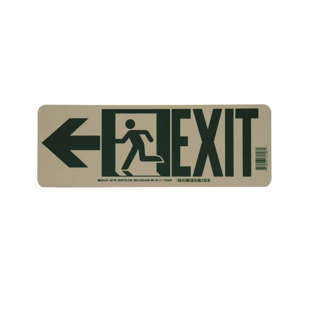81796 NYC B552 5X14 EXIT+MAN+LEFT UL19