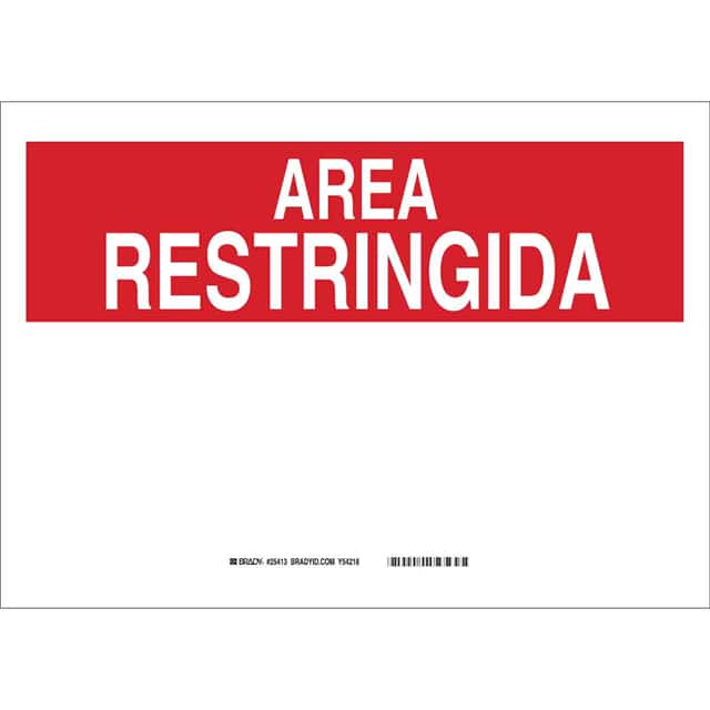25413 AREA RESTRINGIDA HEADER