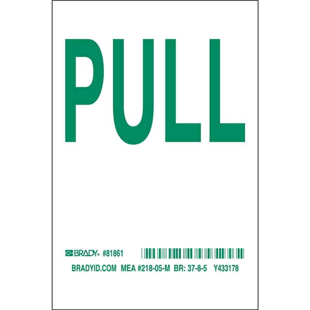 81862 NYC B523 6X4 PULL 10/PK UL1994