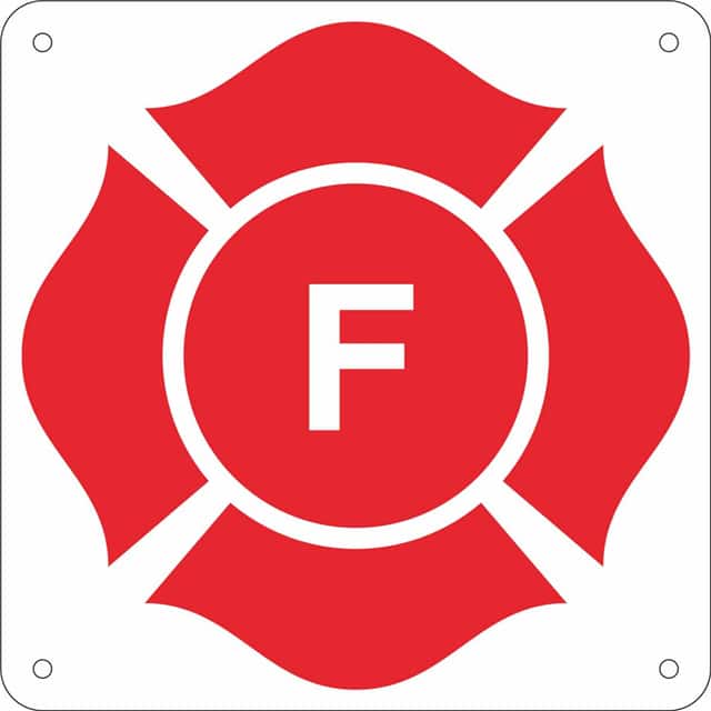 116359 FL TRUSS MARKING ALUM SIGN "F" E