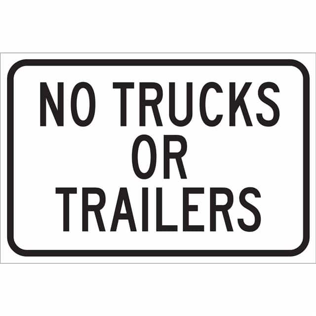 124456 B401 12X18 BLK/WHT NO TRUCKS OR