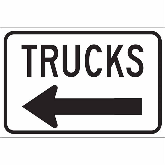 124468 B401 12X18 BLK/WHT TRUCKS