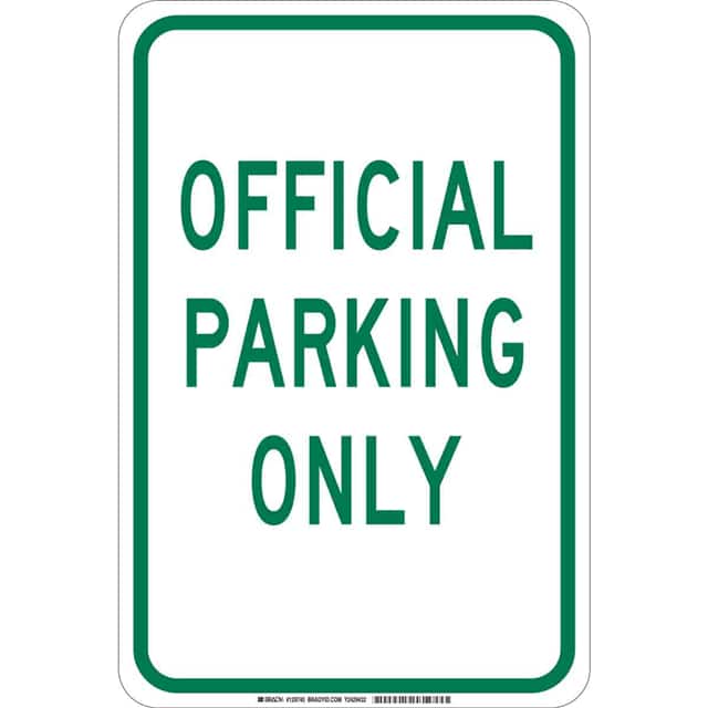 129740 B302 18X12 GRN/WHT OFFICIAL PARK