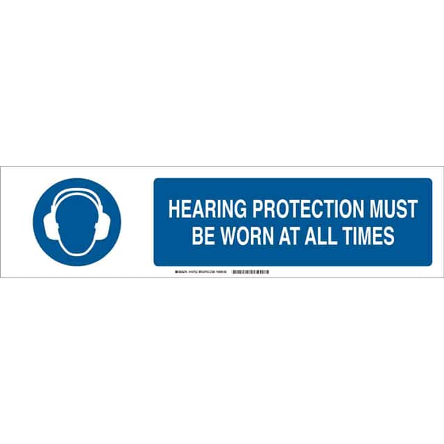 140752 B-401 6X23.875 BLU/WHT HEARING P