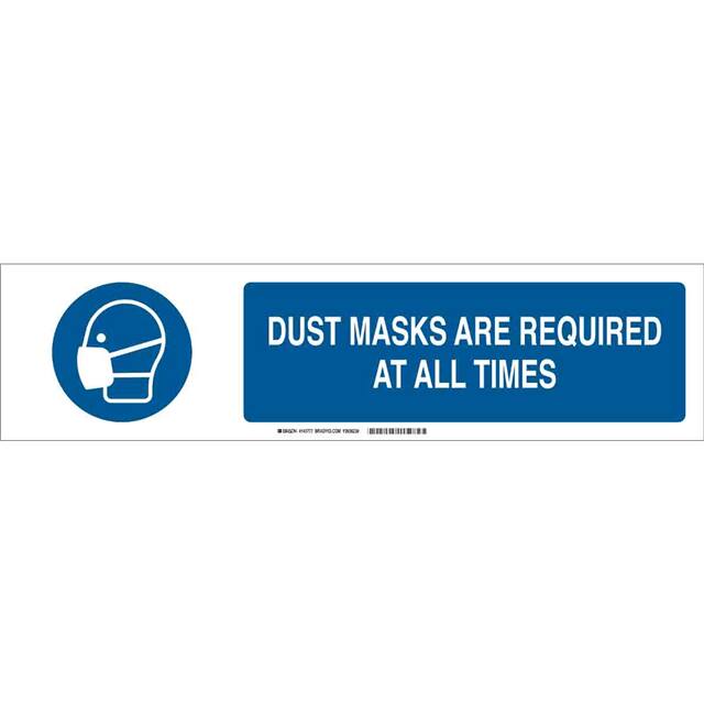 140777 B-401 6X23.875 BLU/WHT DUST MASK