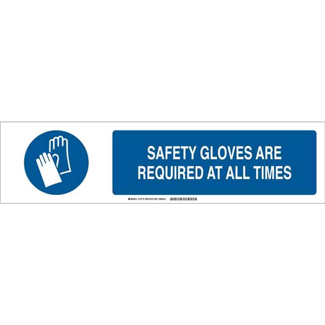 140824 B-555 6X23.875 BLU/WHT SAFETY GL