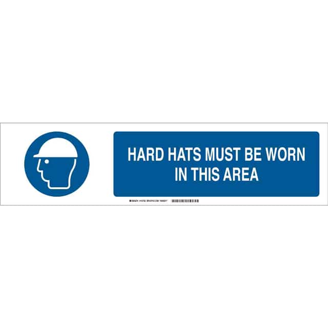 140782 B-401 6X23.875 BLU/WHT HARD HATS