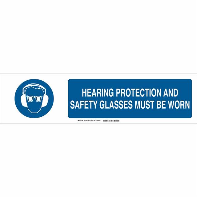 140784 B-401 6X23.875 BLU/WHT HEARING P