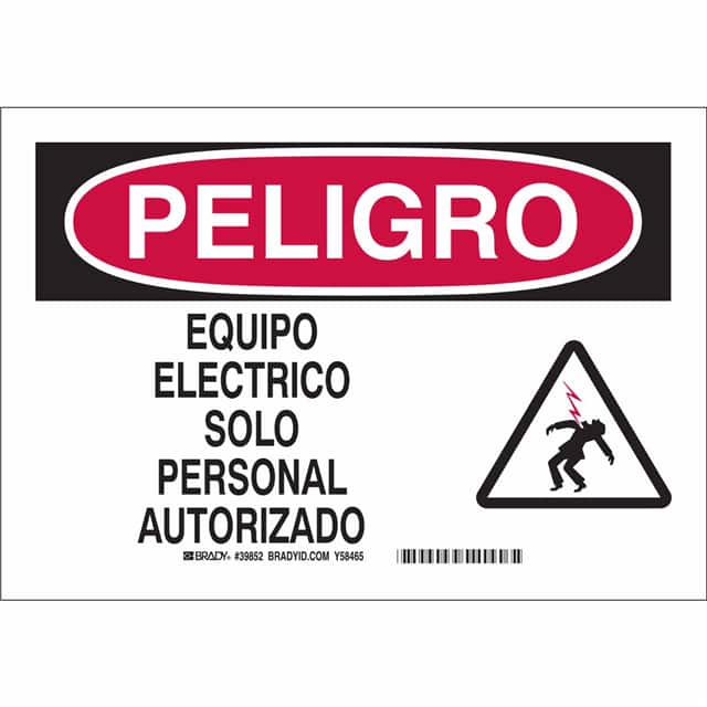 39852 B120,7X10,RED,BLK/WHT,SPANISH/DN